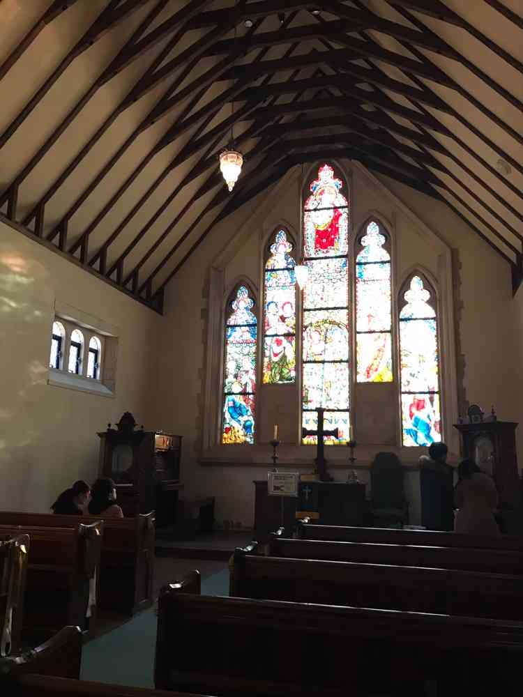 ステンドグラス美術館で挙げる結婚式 By 0222さん 那須高原ミッシェルガーデンコート 那須高原セント ミッシェル教会の口コミ