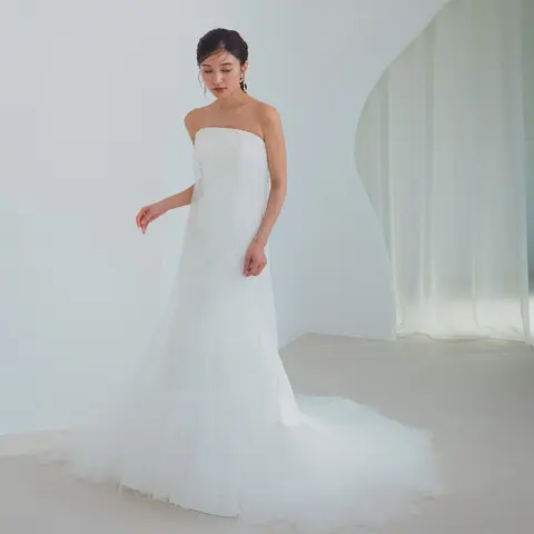 ウェディングドレス・和装(式場公式写真)：ララシャンス博多の森/ アイ