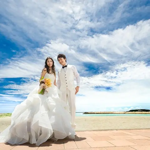 人物 演出 式場公式写真 シェラトン グランデ オーシャンリゾートで結婚式 みんなのウェディング