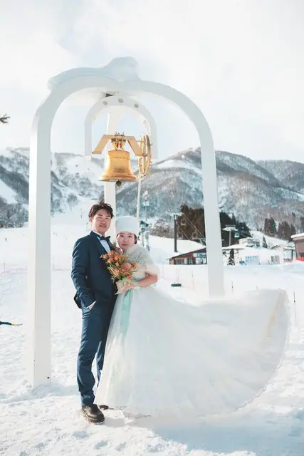 エイブル白馬五竜スキー場 Marry Blue Rose で結婚式 みんなのウェディング