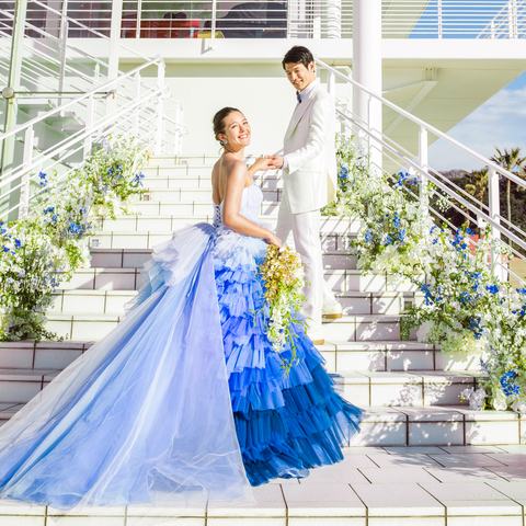 ウェディングドレス 和装 式場公式写真 リビエラ逗子マリーナで結婚式 みんなのウェディング