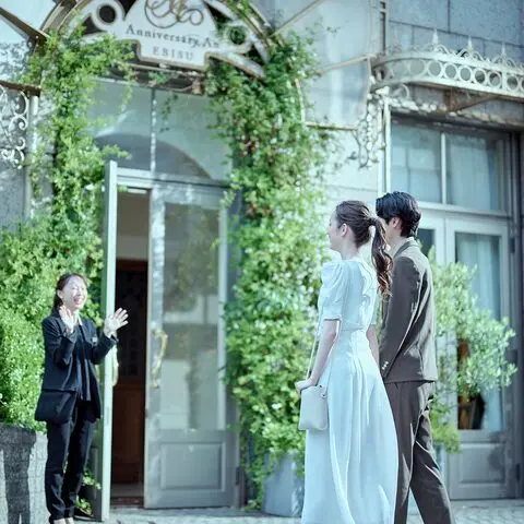 エッグア－ト　「晴れて結婚式」 AQUA GARDEN TERRACE（アクアガーデンテラス