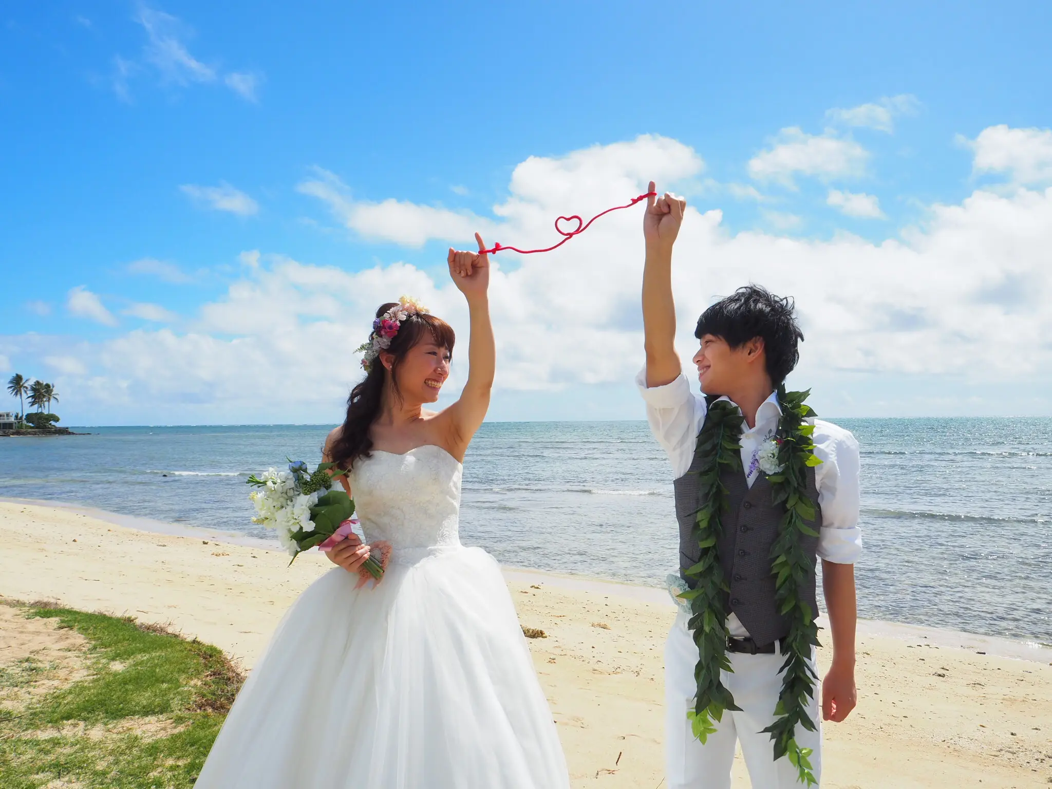 ナチュラルハワイウェディング アロハ ケ アクアチャペルの結婚式レポ みんなのウェディング ナチュラルハワイウェディング アロハ ケ アクアチャペルの結婚式レポ みんなのウェディング