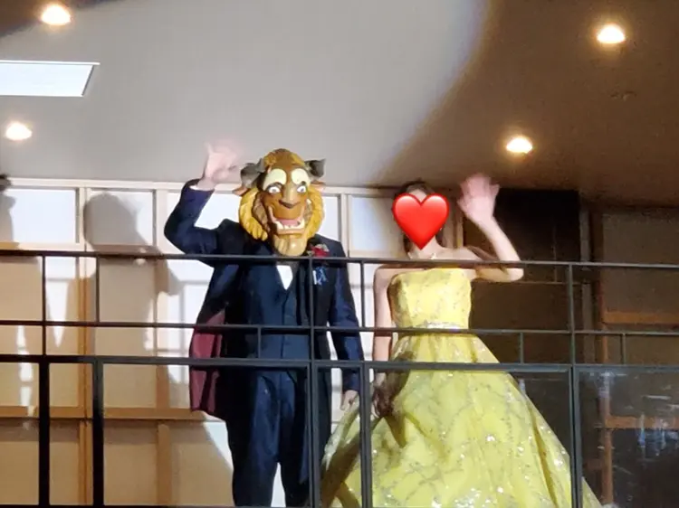 美女と野獣 ウエディングパルコ アルジェントの結婚式レポ みんなのウェディング