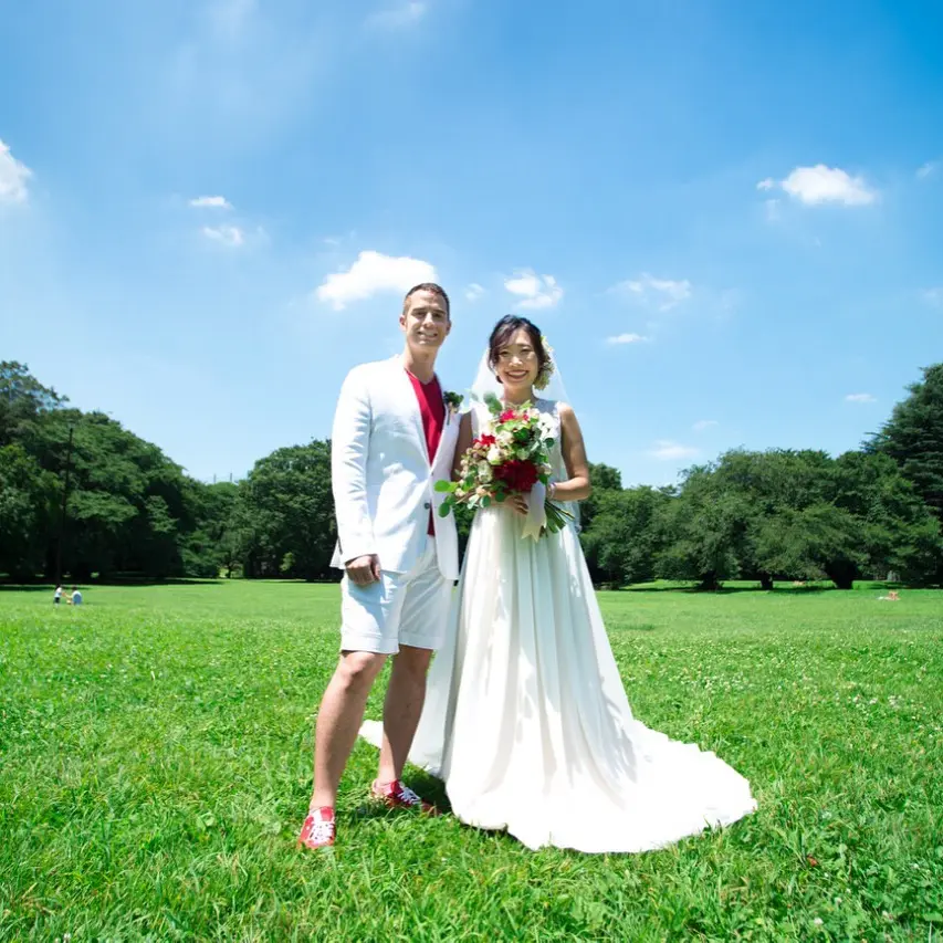 夏フェスみたいな Joywedding 世田谷美術館レストランル ジャルダンの結婚式レポ みんなのウェディング