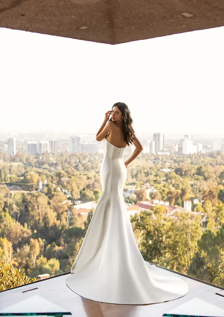 スーツ・フォーマル・ドレス Pronovias 2022 PLATINUM｜Aライン｜ウエディングドレス｜PRONOVIAS