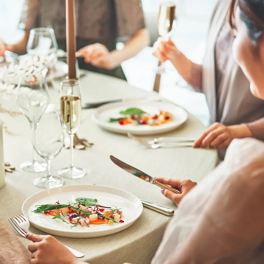 少人数だからこそ、料理にしっかりこだわれる結婚式