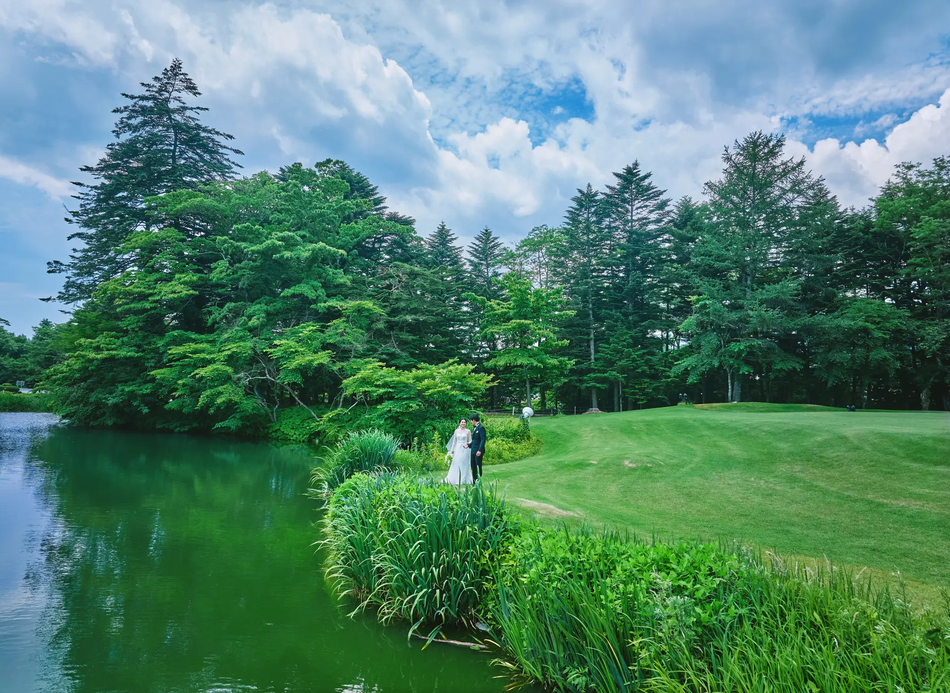 26年9月限定*前撮り10万円分プレゼント特別特典！涼やかな風に癒されるプレミアムウエディングプラン
