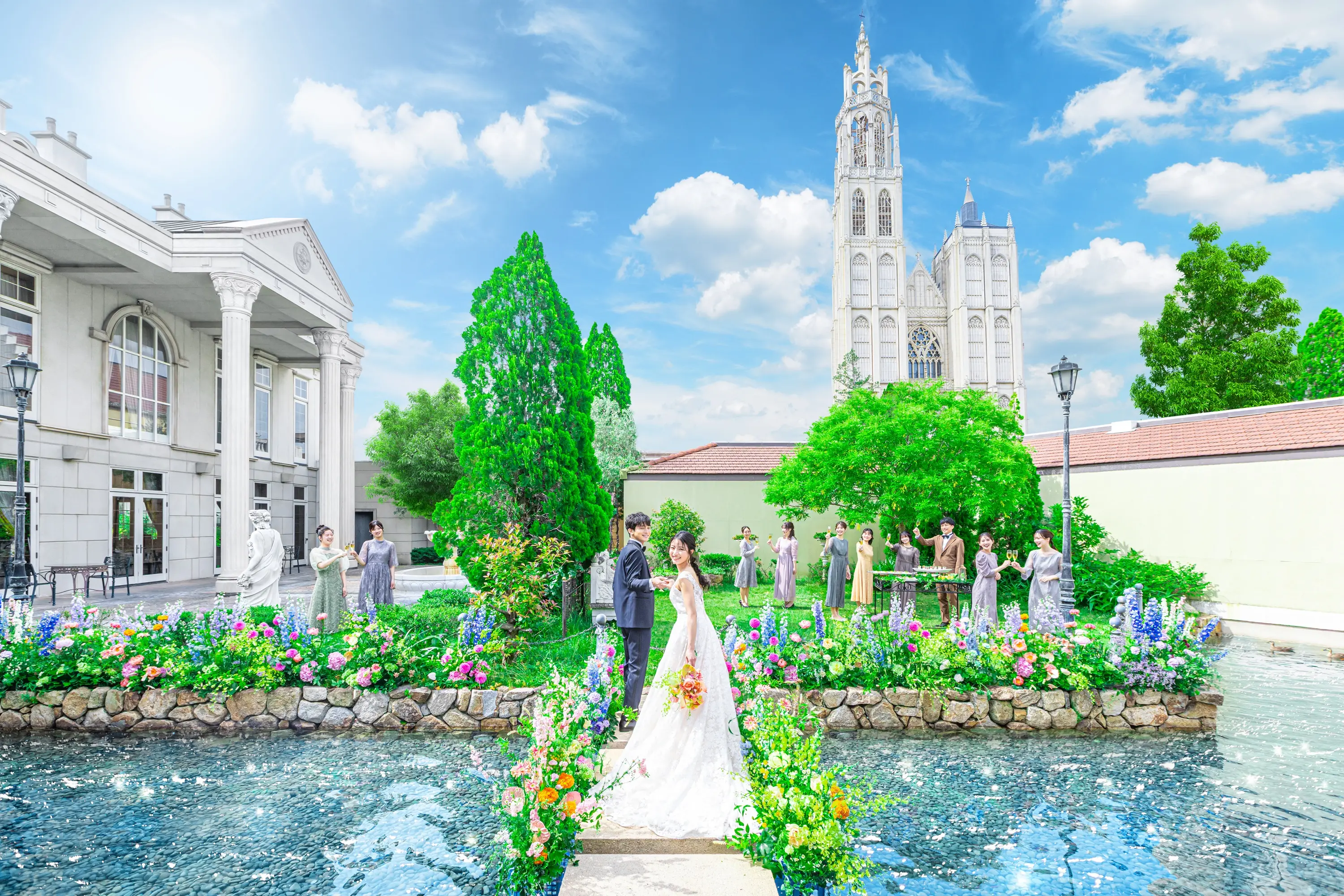 ≪関西最大級を誇る大聖堂≫結婚式のためにうまれた街。ゲストに喜ばれる結婚式を実際に体験フェア