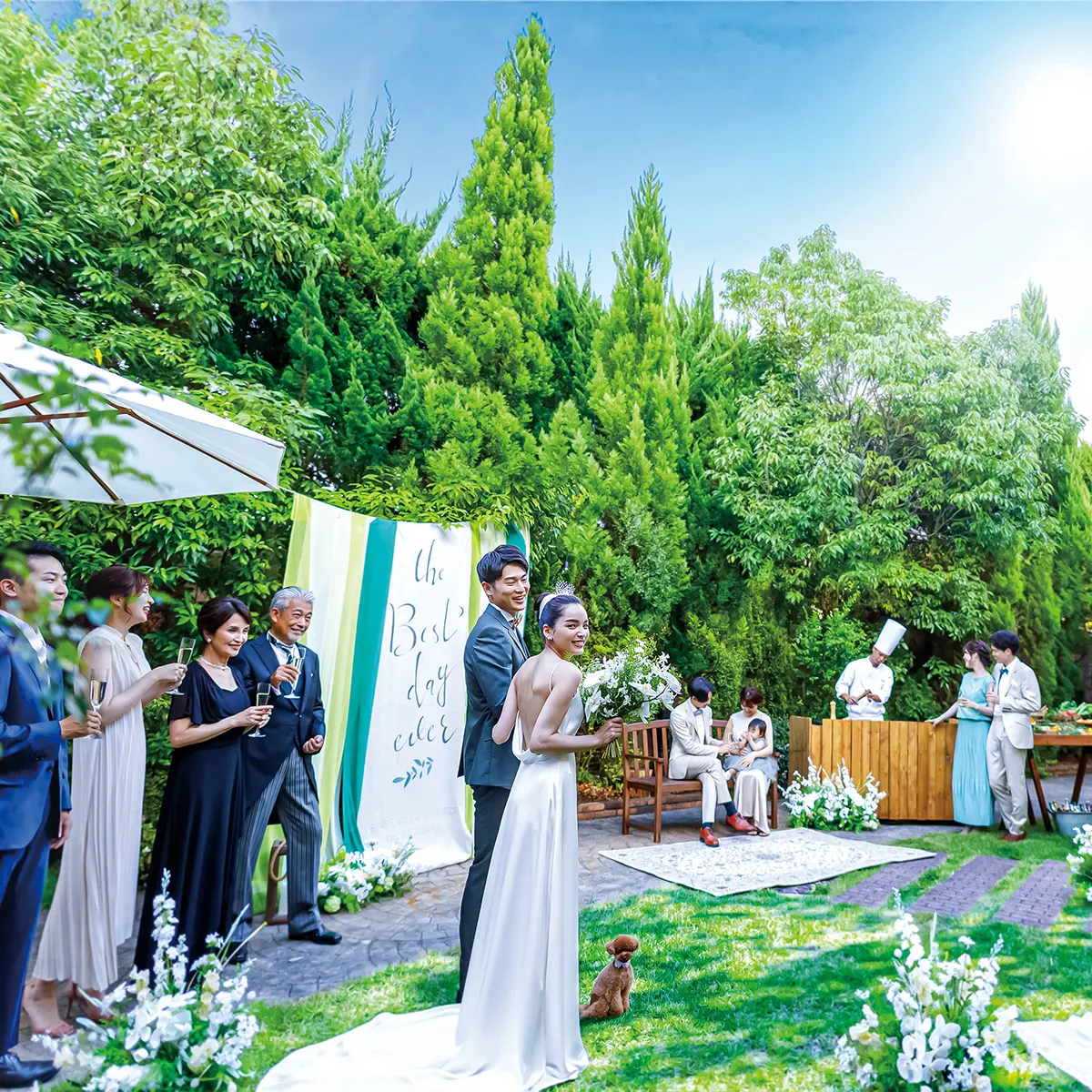 結婚式のこだわりや感動エピソード満載！先輩花嫁の実例レポートはこちら☆彡