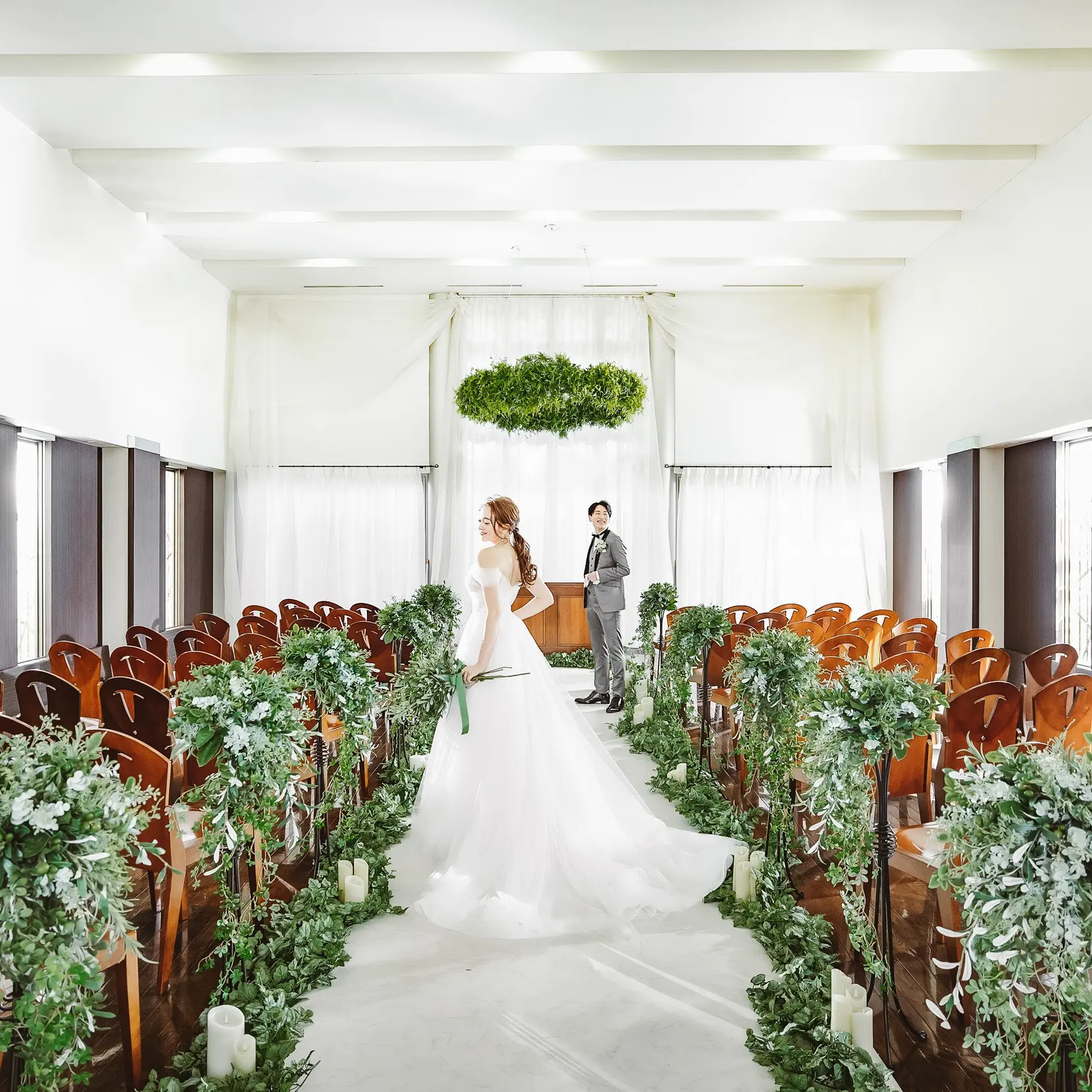 【当館人気No1】豪華フルコース試食×感動挙式体験