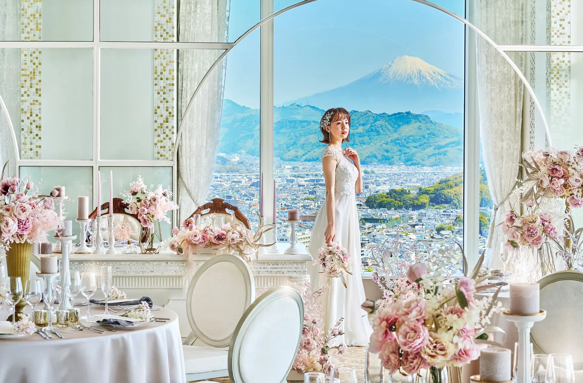 《静岡でここだけしか見えない絶景を》地上110mのロケーションをゲストに贈る＊おもてなしウエディング