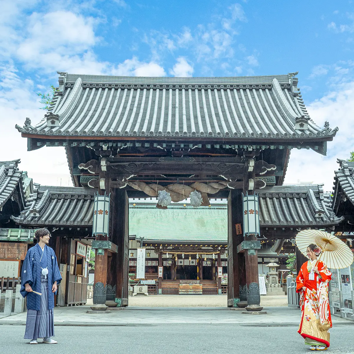 【大阪｜神社・仏閣 クチコミ1位】南森町駅徒歩3分＊千年の歴史を刻む「天神さん」で和洋映える結婚式