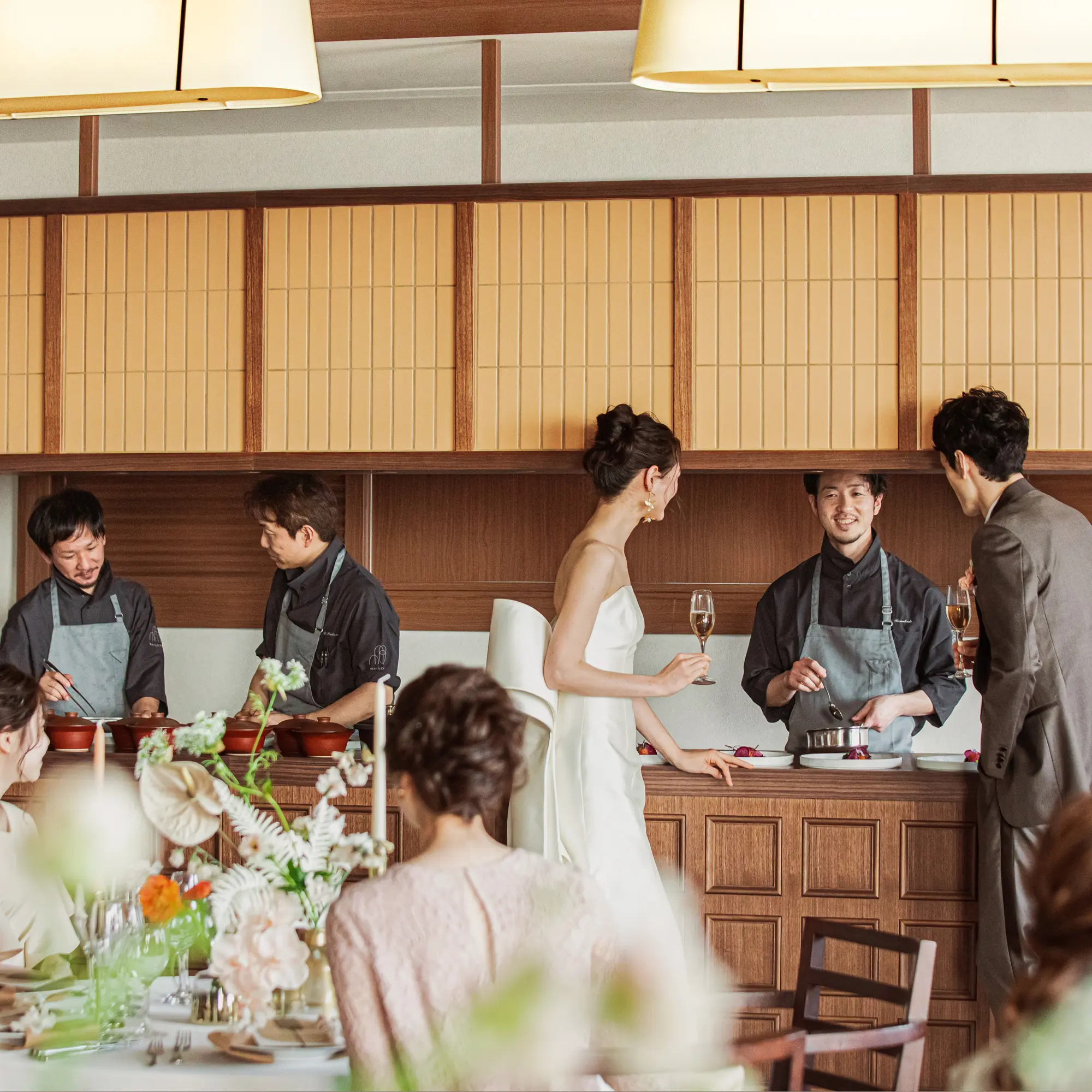 【10名72万円～少人数プラン★】名古屋駅直結×地上180m眺望を貸切る美食空間！挙式のみもOK♪