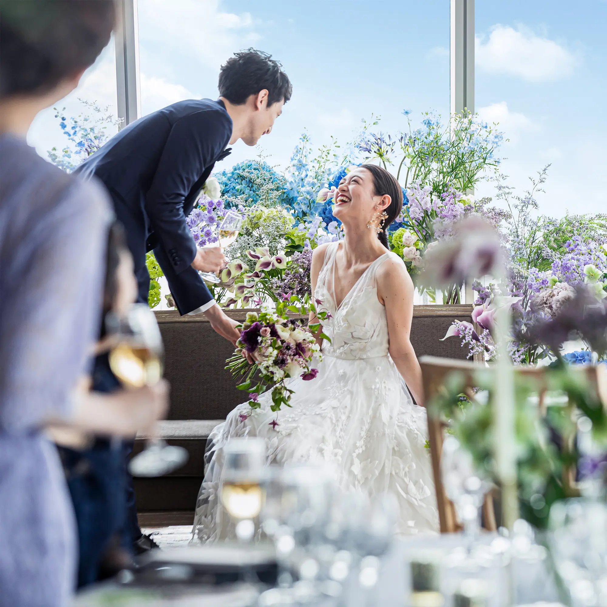 【ご来館で5.5万ギフト券プレゼント】最大100万円ご優待★名駅直結×地上180mの天空ウェディング