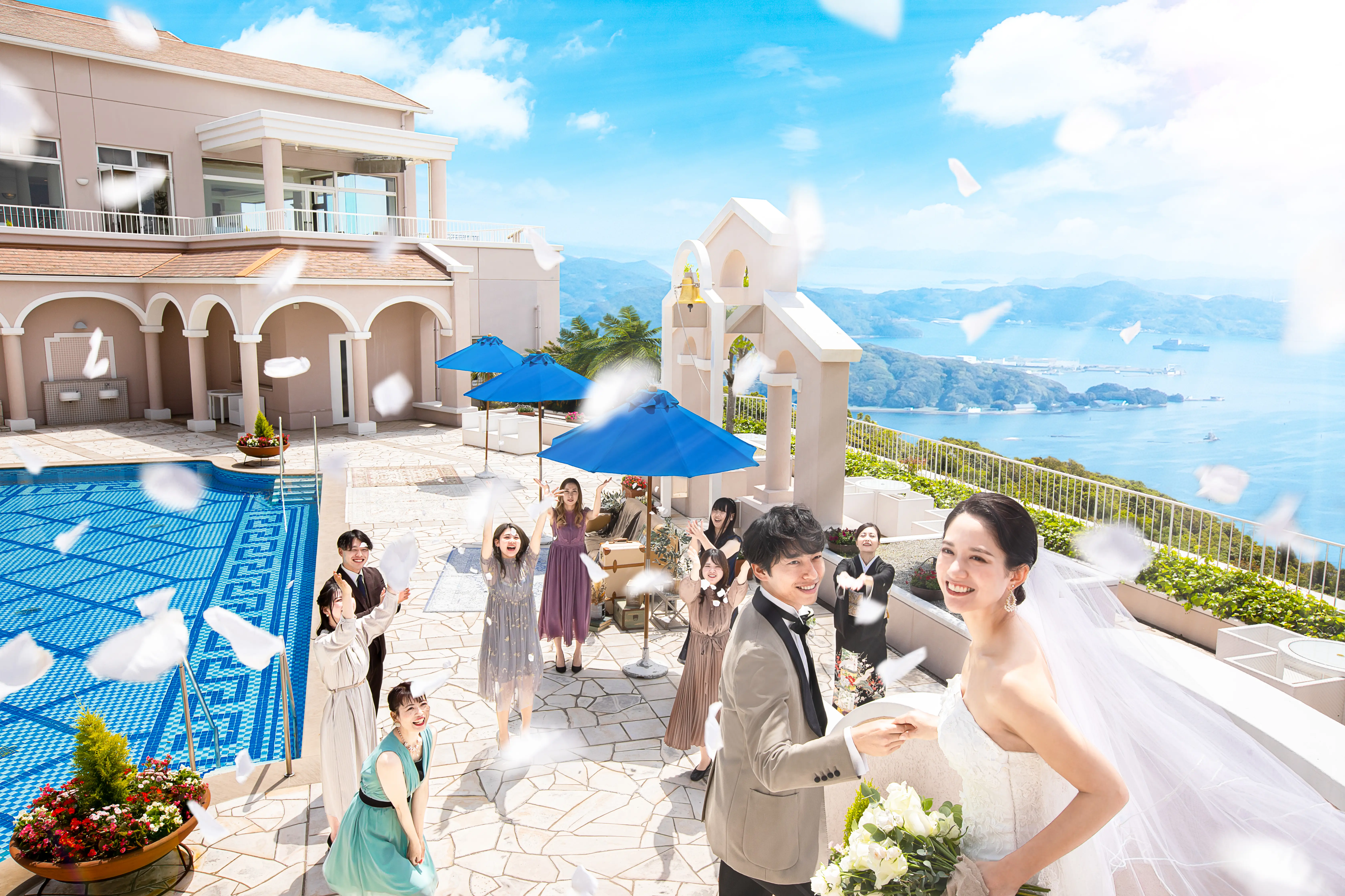 結婚式 お飾り Kazuchika & Yuri 2024.10.13 | ウェディングレポート | マリエール神水苑