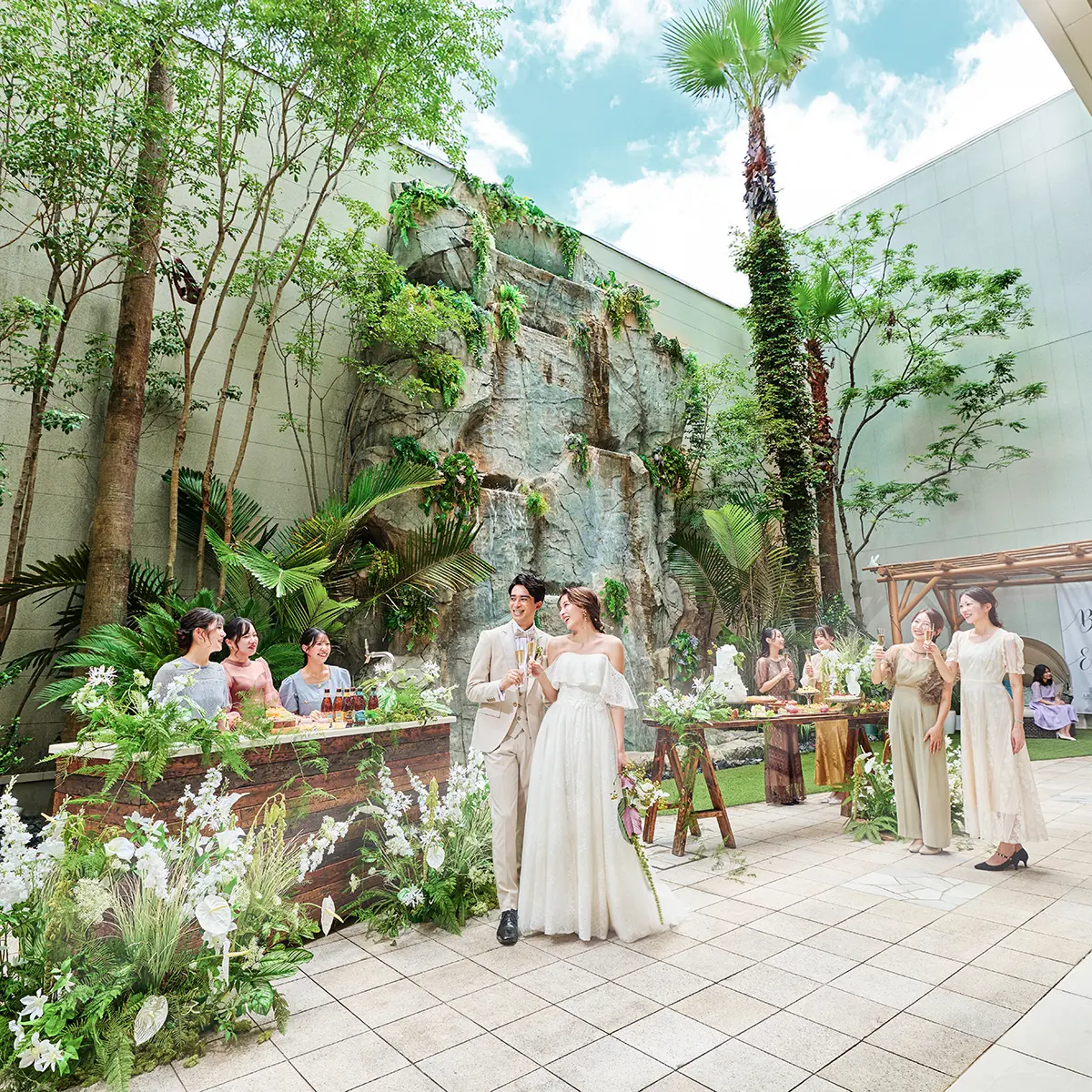 【最大9万円分ギフト！】都心で叶うリゾートウェディング◎評判の美食×フロア貸切で過ごす特別な1日☆彡