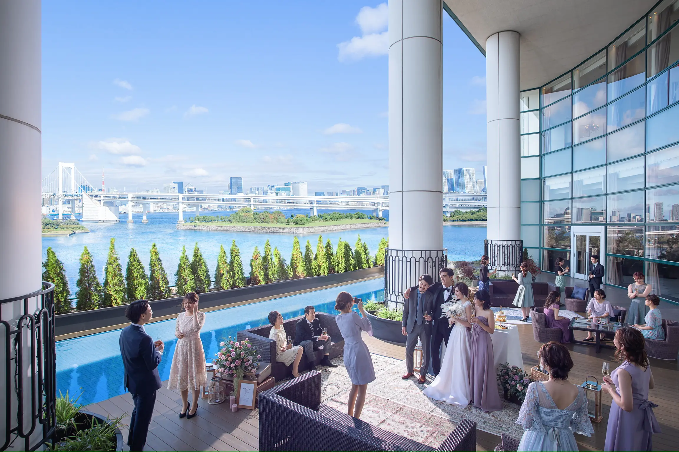 【カップルレポート公開中】海×レインボーブリッジ×東京シティビュー　都内随一のロケーション