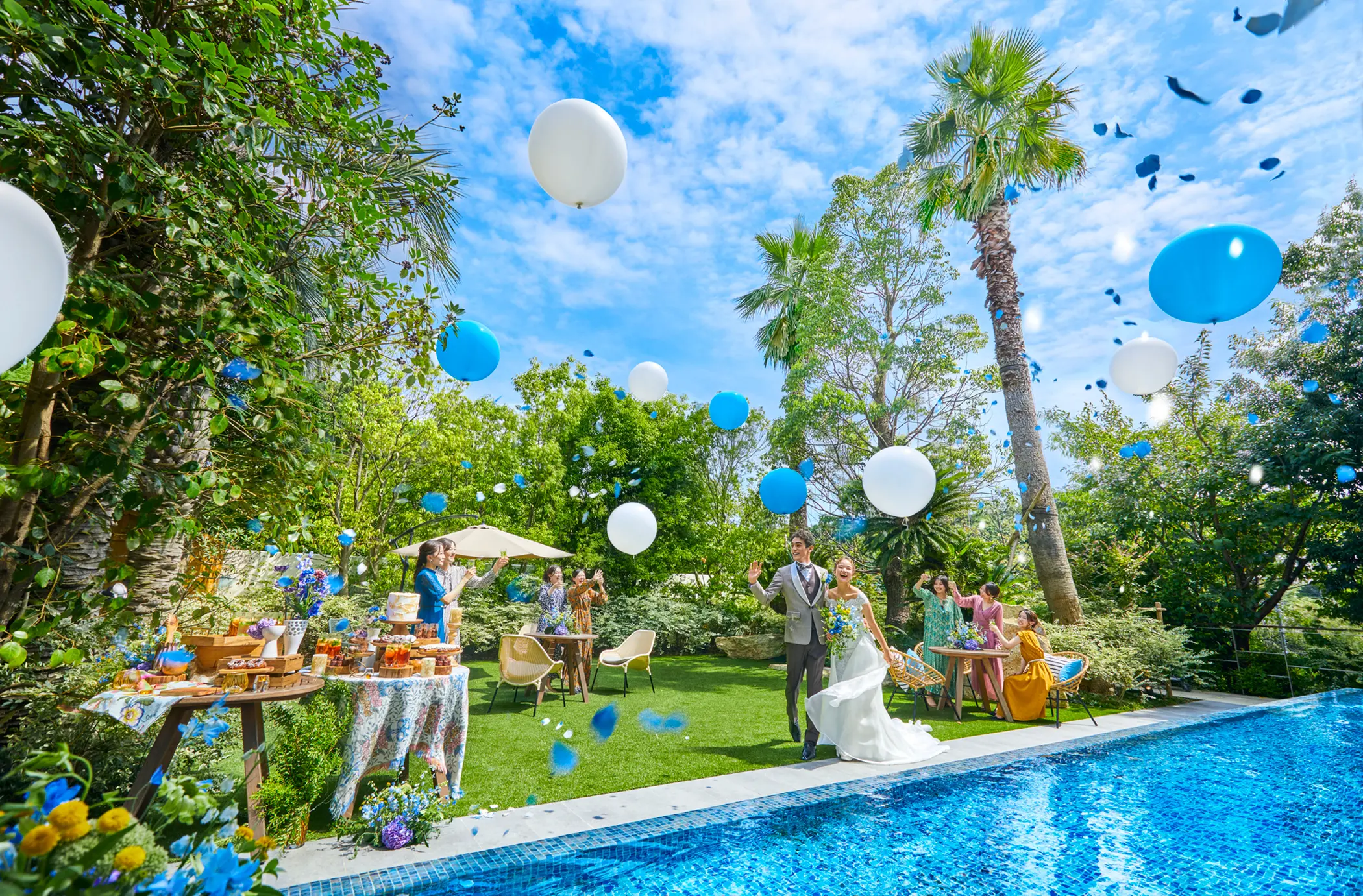 【ミュゼ四ツ池★WEDDING】＊ALL体験フェア＊水に浮かぶチャペル×贅沢試食×憧れのドレス