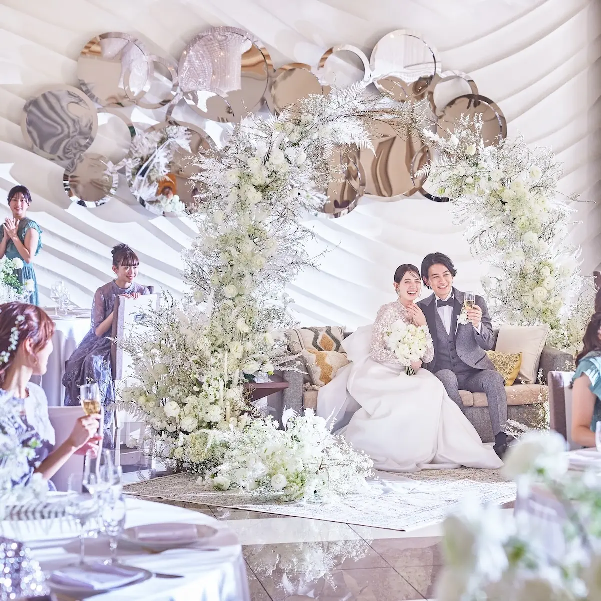 【最大155万優待＆4万試食】"ふたりらしい素敵な結婚式！"ゲストから高評価＊選べるチャペル挙式体験