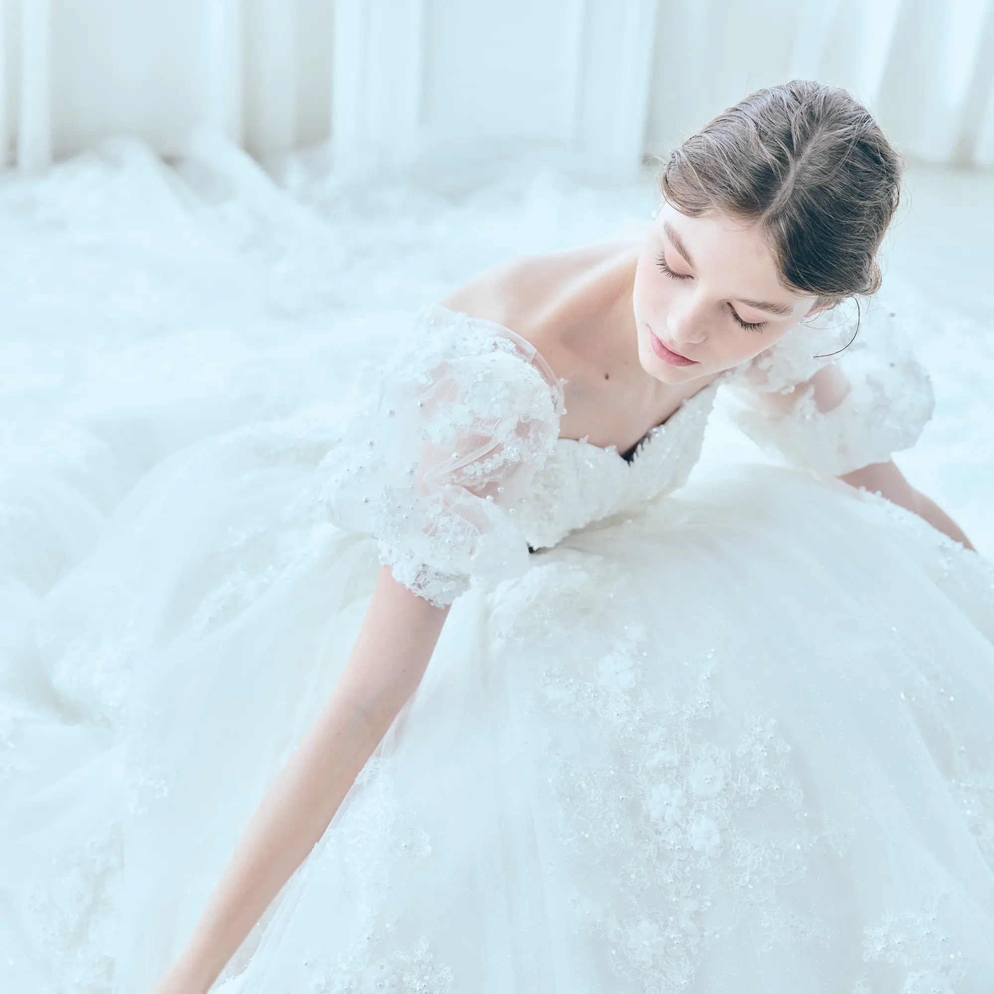 ★衣装が評判の結婚式場★桂由美をはじめ上質で種類豊富なドレスが取り揃う衣装が併設