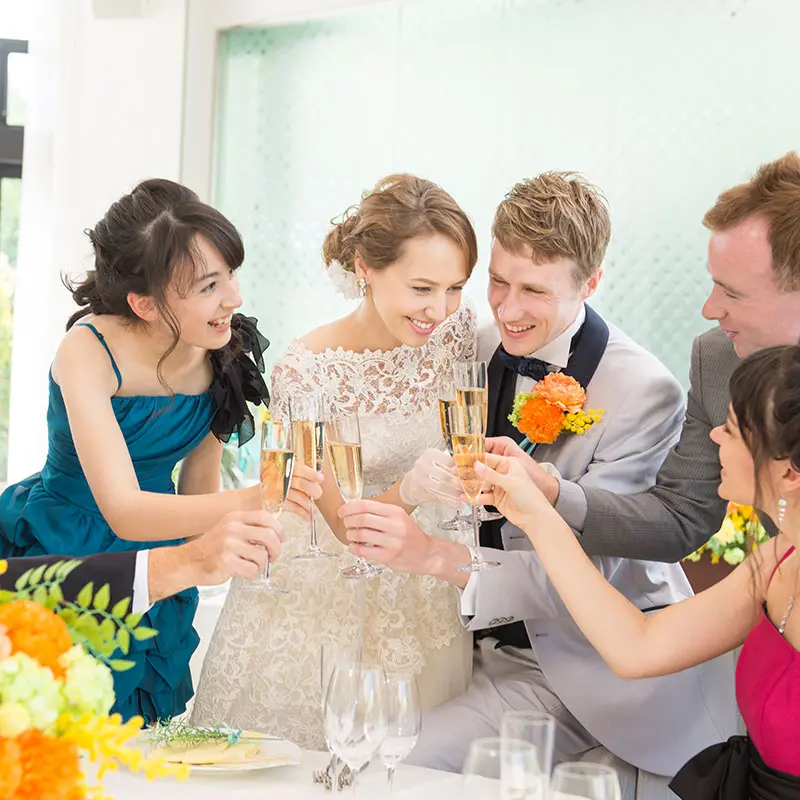 【家族・親族挙式+会食プラン】少人数で叶えるアットホームWedding【10名様￥557,700～】