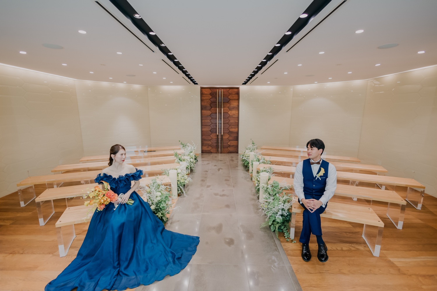 【二部制プラン150万円～】家族婚10名＆友人パーティー20名