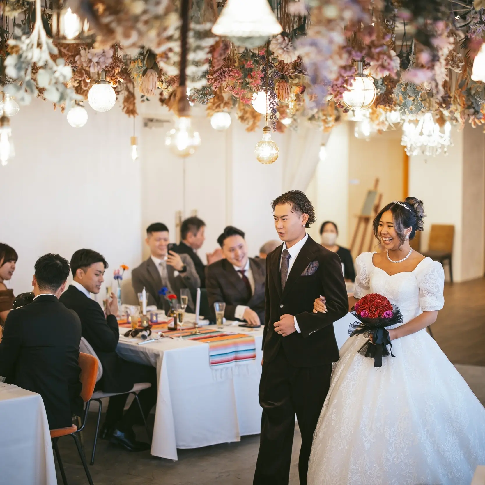 【卒花カップルレポート公開中】大切なご家族様との少人数WEDDING