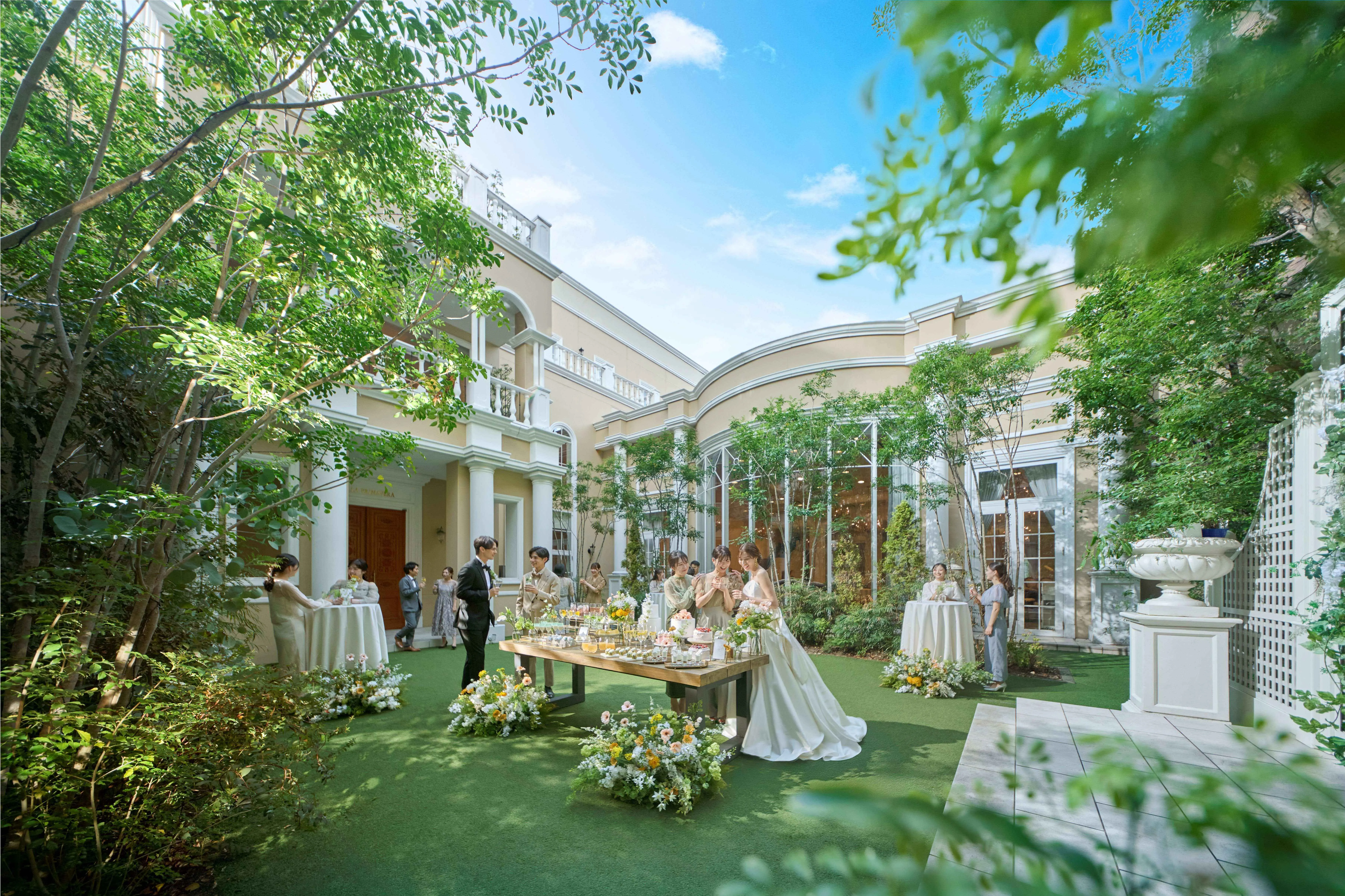 ＼月に一度のBIGフェア／【ガーデンリニューアル】160万BIG特典×ドレス・演出体験♪4万無料試食