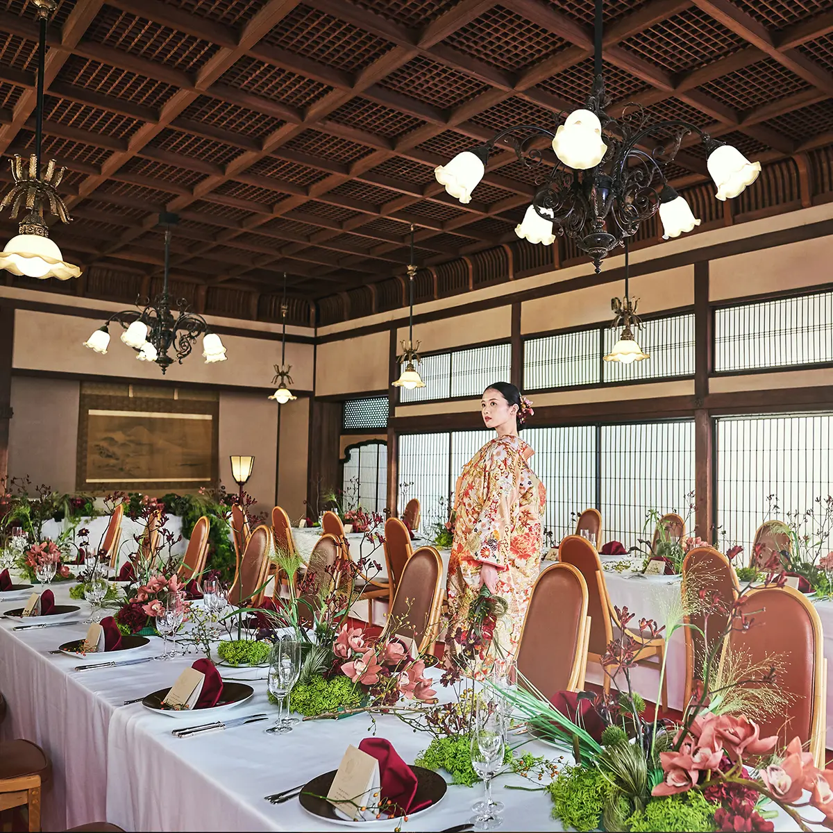 人気の会場「神路の間」26年4月からの婚礼を再開！