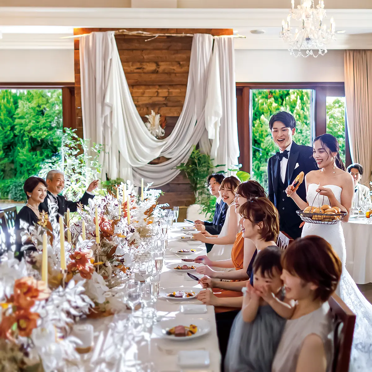 結婚式のこだわりや感動エピソード満載！先輩花嫁の実例レポートはこちら☆彡