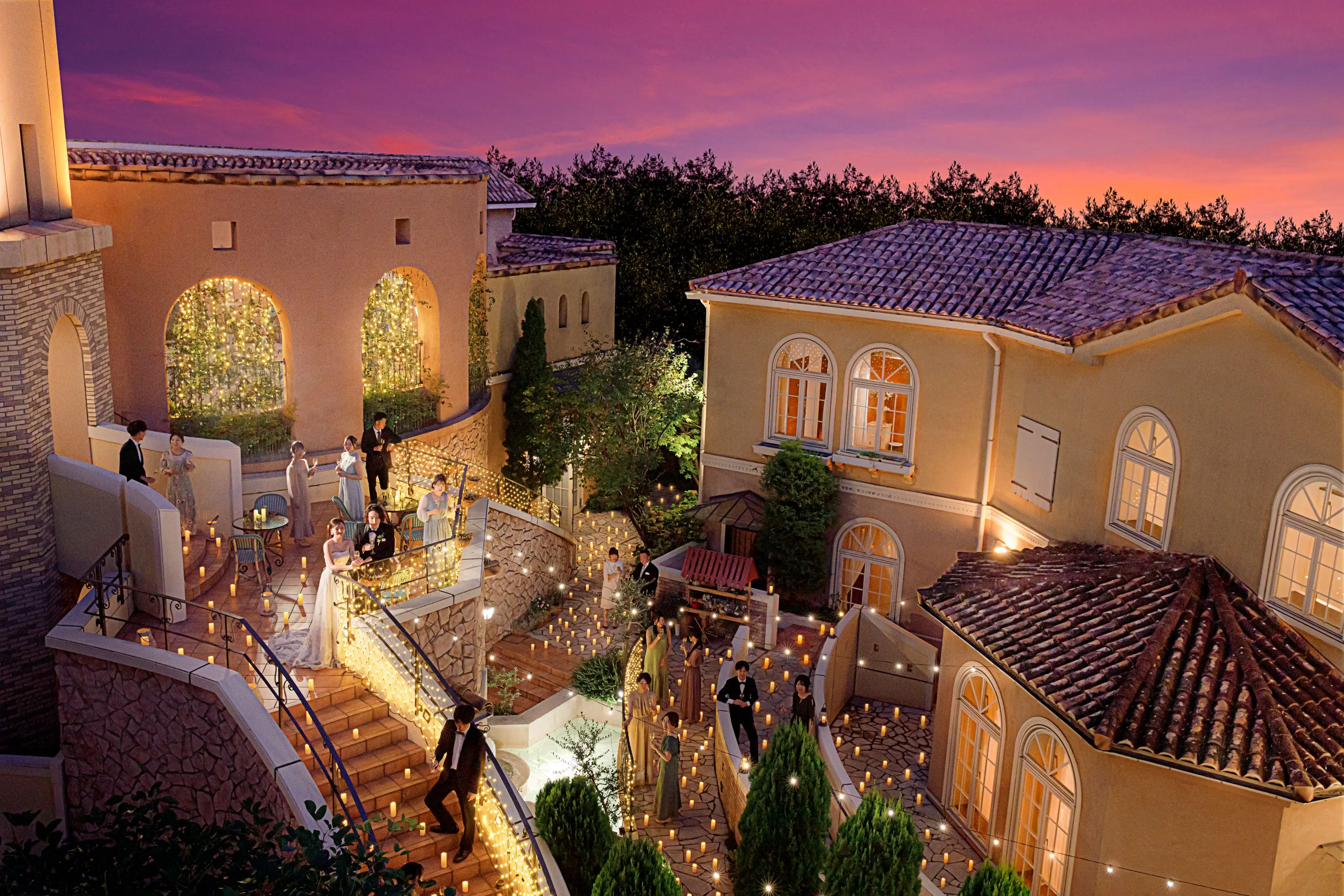 【フォトギャラリー公開中】南フランスの街並みを貸切｜大宮駅すぐ閑静な邸宅地で海外のようなウェディング