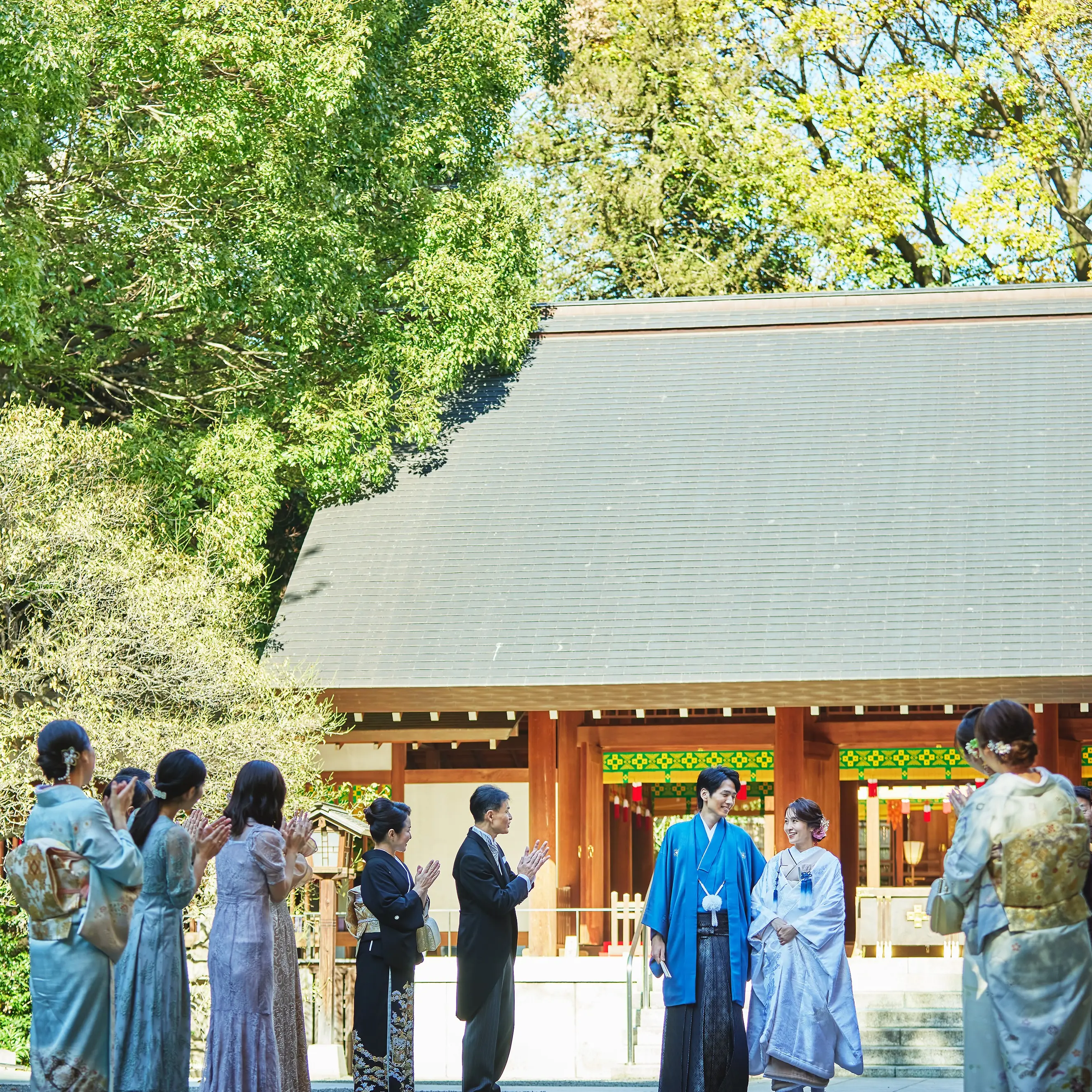 【ウェディングレポート】乃木會館で結婚式を挙げた先輩カップルの笑顔あふれる1日をお届け♪