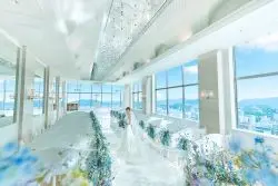 姫路エリア口コミランキング　総合・ホテル・料理の3部門で1位獲得！天空チャペルや駅直結も人気の秘密！