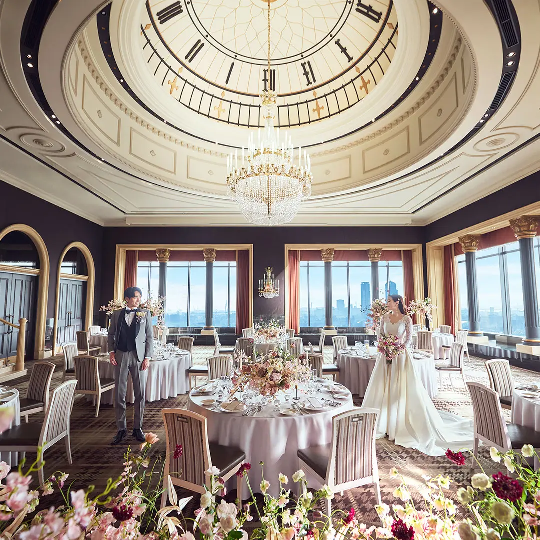 【なんば駅徒歩1分】地上100mの絶景×英国を旅するような上質クラシカル空間で過ごす贅沢な1日