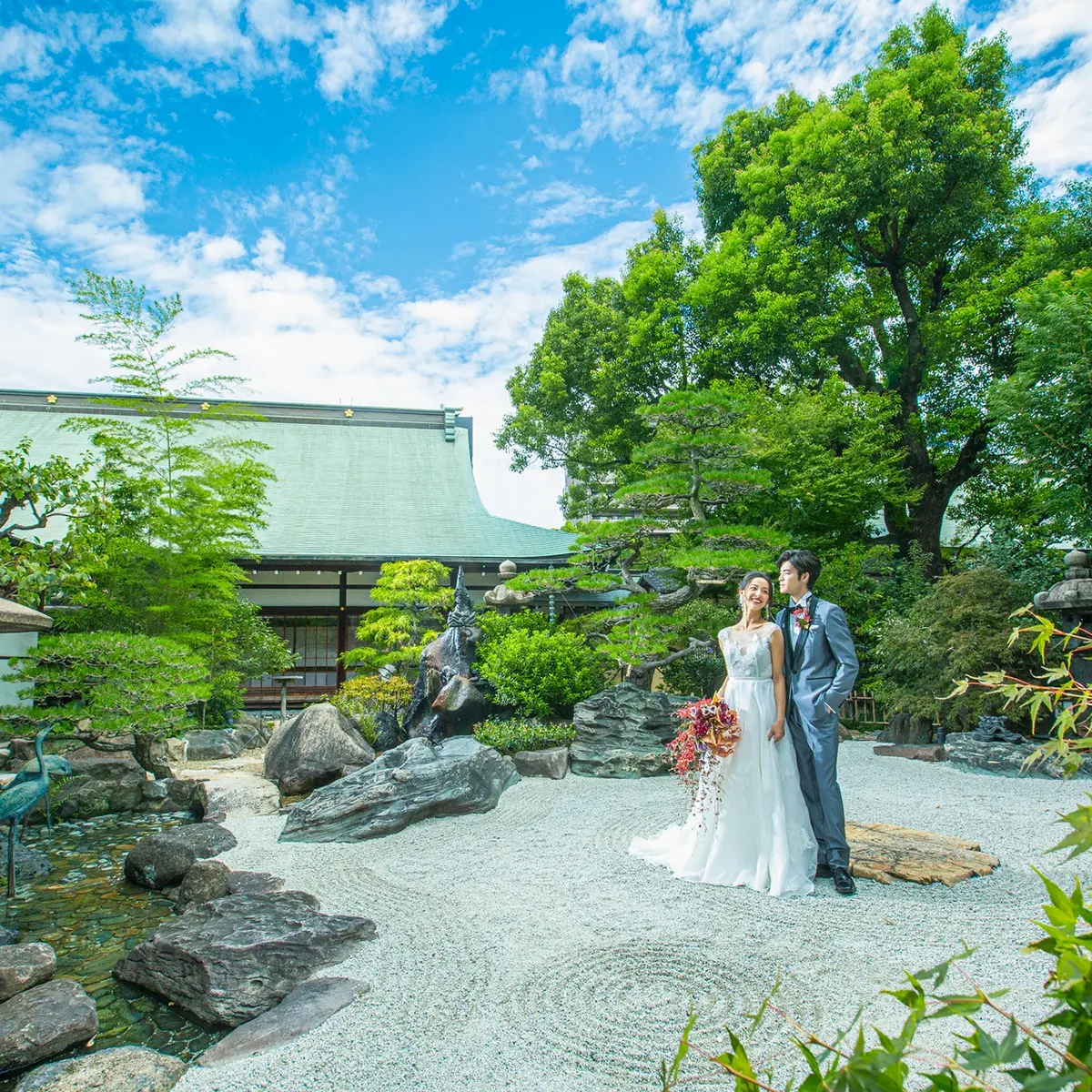 【5年連続！】大阪｜神社・仏閣 クチコミ1位＊千年の歴史を刻む「天神さん」で和洋映える結婚式