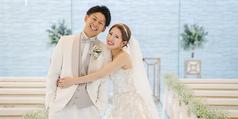 【結婚式レポート】先輩カップルがザ・パームガーデンで叶えた結婚式の様子をご紹介します♪