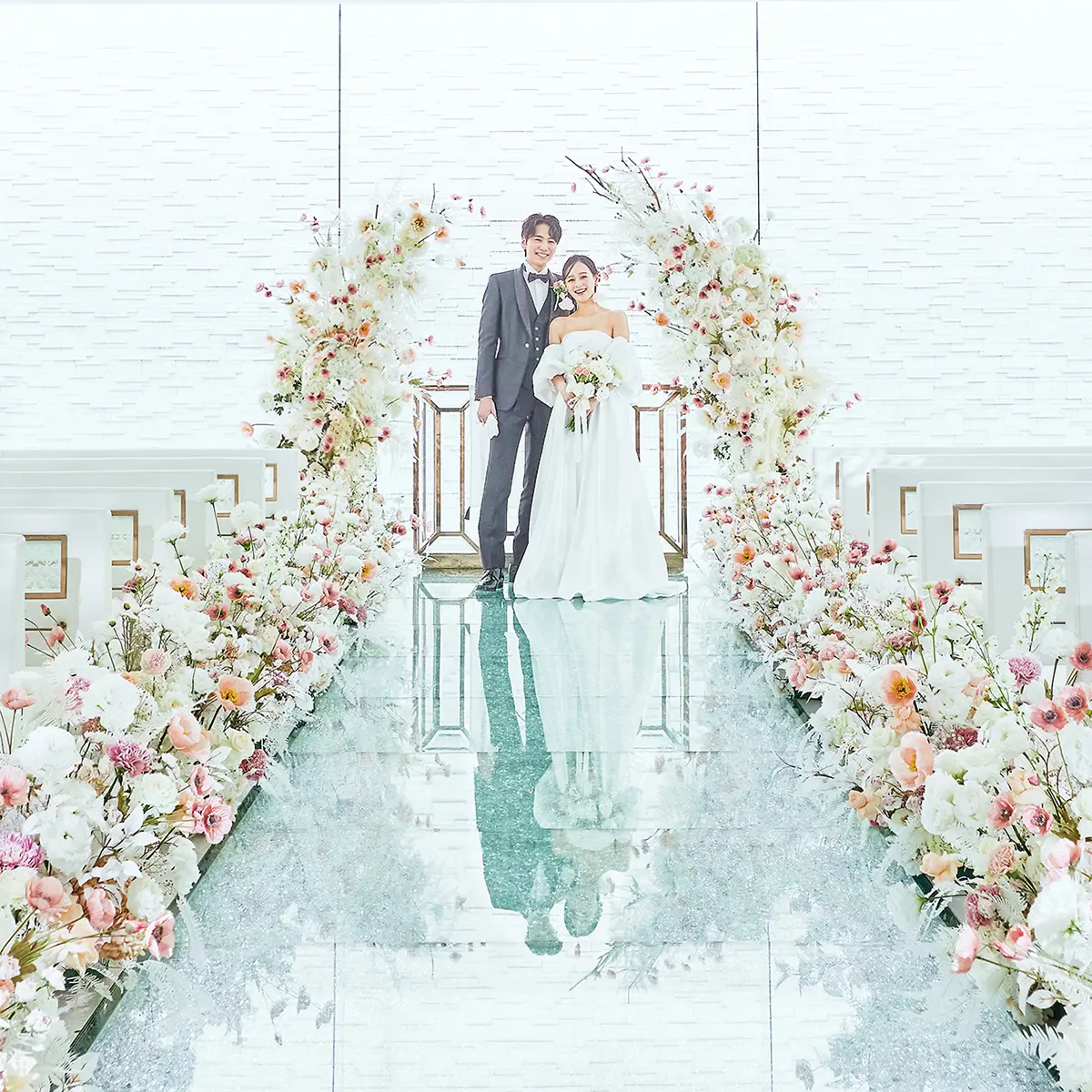 【最大140万円優待】2026年3月挙式までの特別プラン◇50名125万円◇