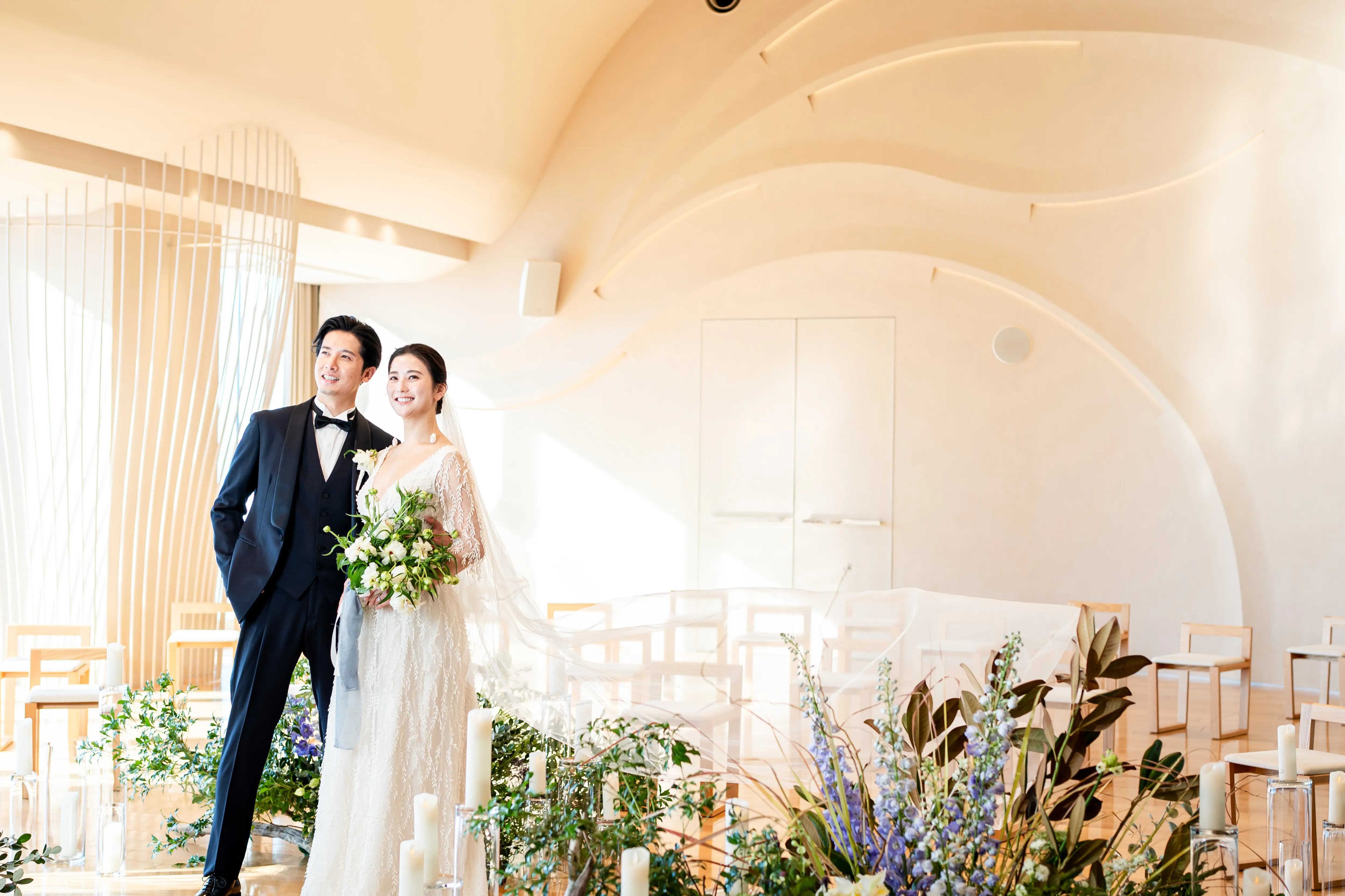 【名駅直結×地上200m天空チャペル×ミシュランのおもてなし】が叶う3年連続クチコミNO1レストラン