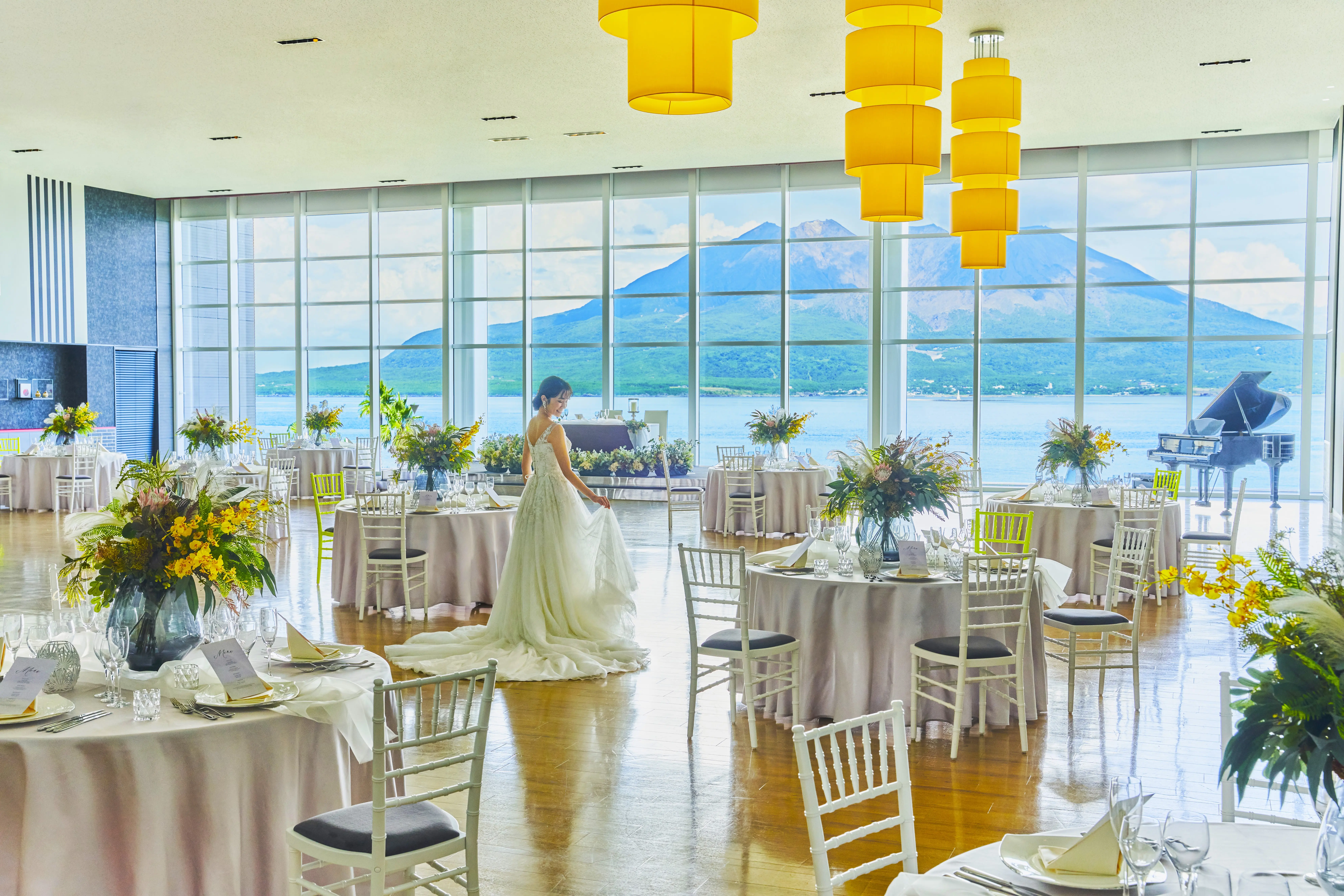 【2026年9月～11月挙式ご検討の方】圧巻上質チャペルと桜島ビューは必見！《100名 305万》