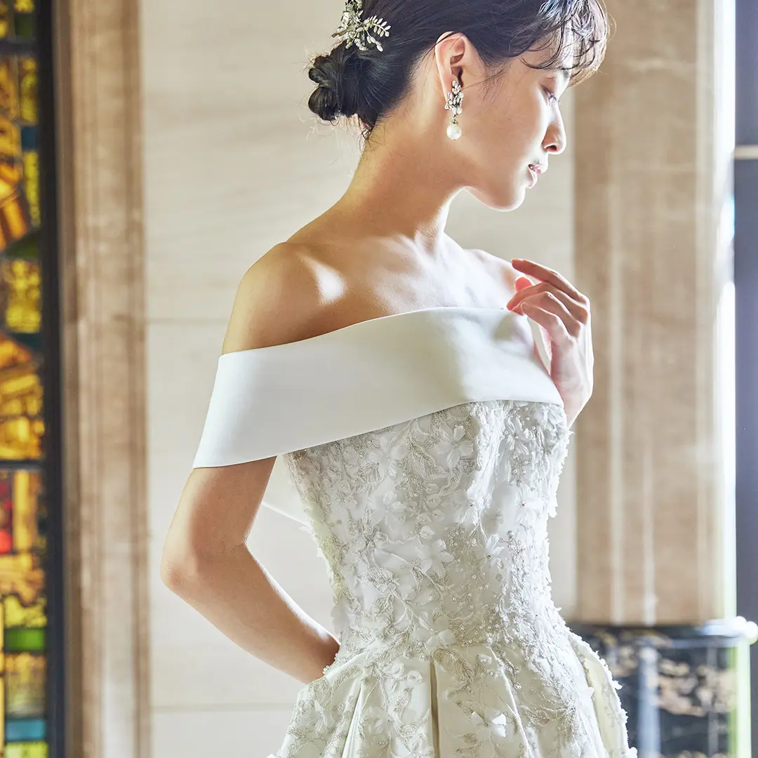 「見て・着て・食べて」初見学でも結婚式が具体的にわかるリン スクエアの相談会＊