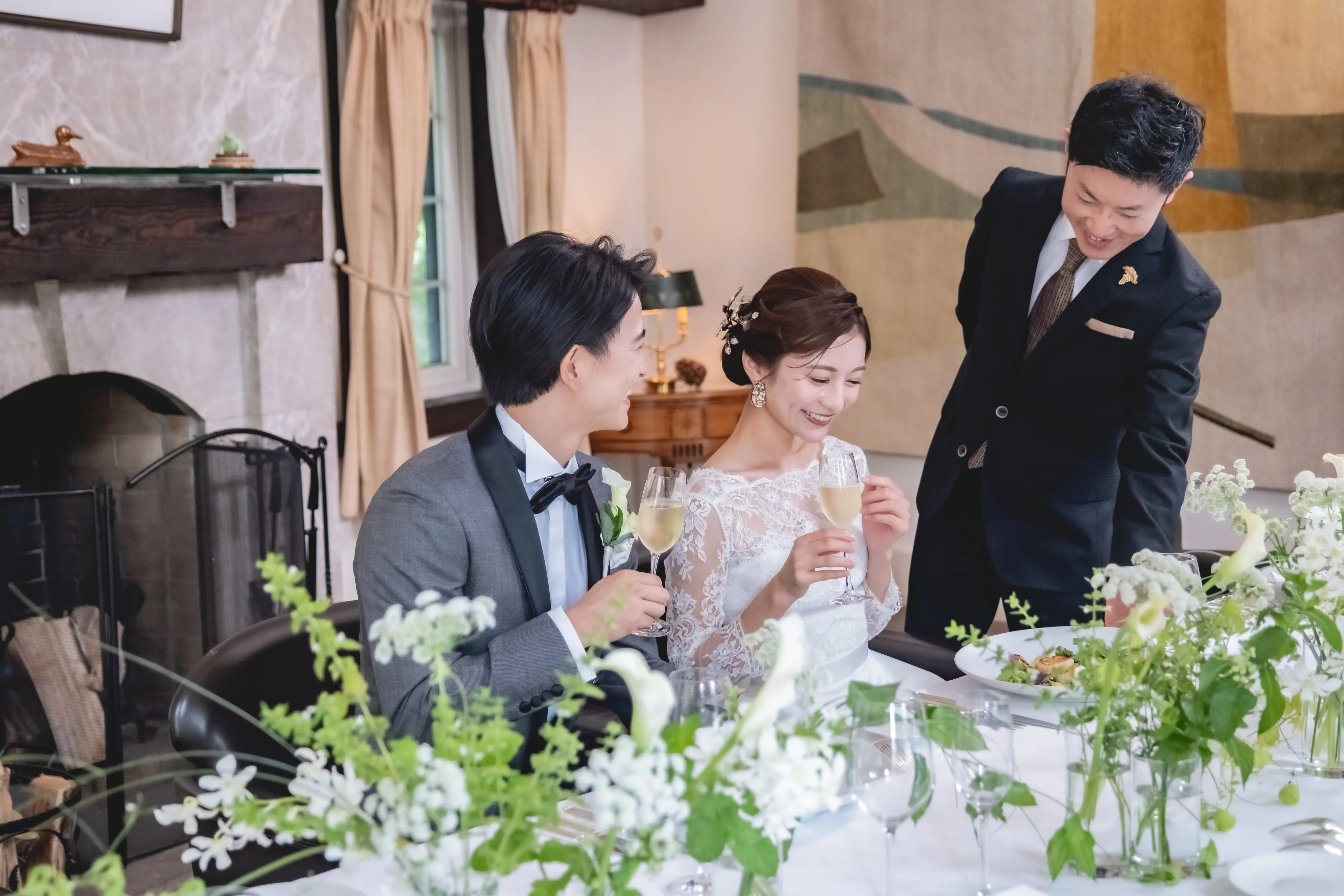 長きに渡りミシュランで星を獲得し続けたフランス本店。継承したお料理でおもてなし。