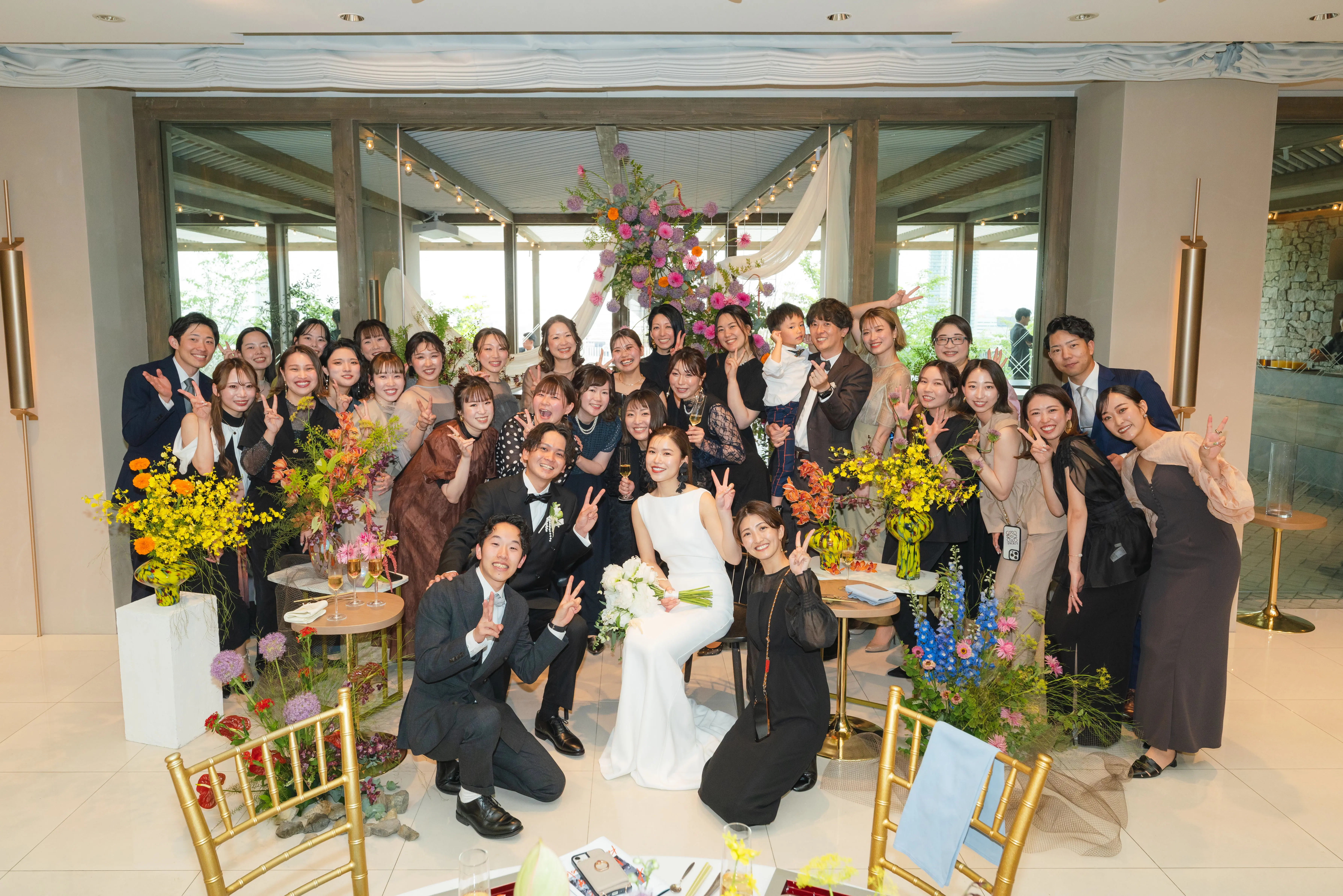 先輩カップルのレポート紹介！新郎新婦様のこだわりアイテムや料理、演出が詰め込んだ結婚式を掲載中♪