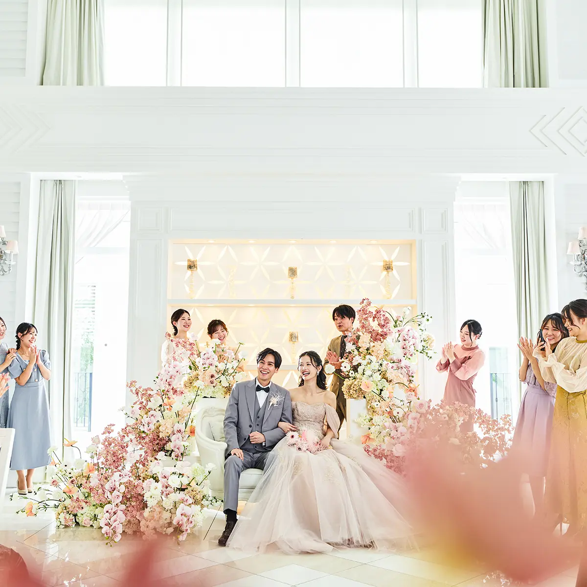 【最大9万円分ギフト！】都心で叶うリゾートウェディング◎評判の美食×フロア貸切で過ごす特別な1日☆彡