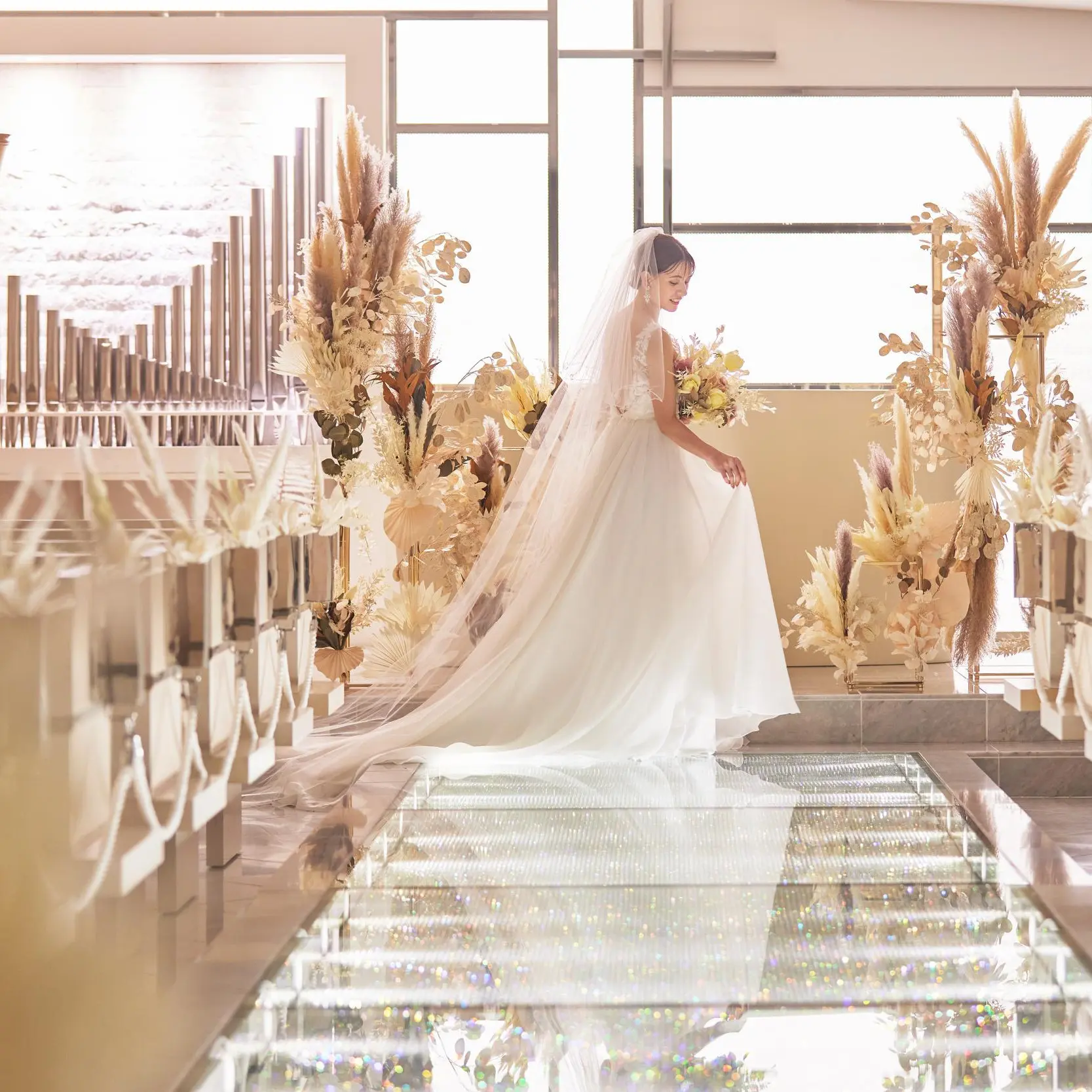 【最大155万優待＆4万試食】"ふたりらしい素敵な結婚式！"ゲストから高評価＊選べるチャペル挙式体験