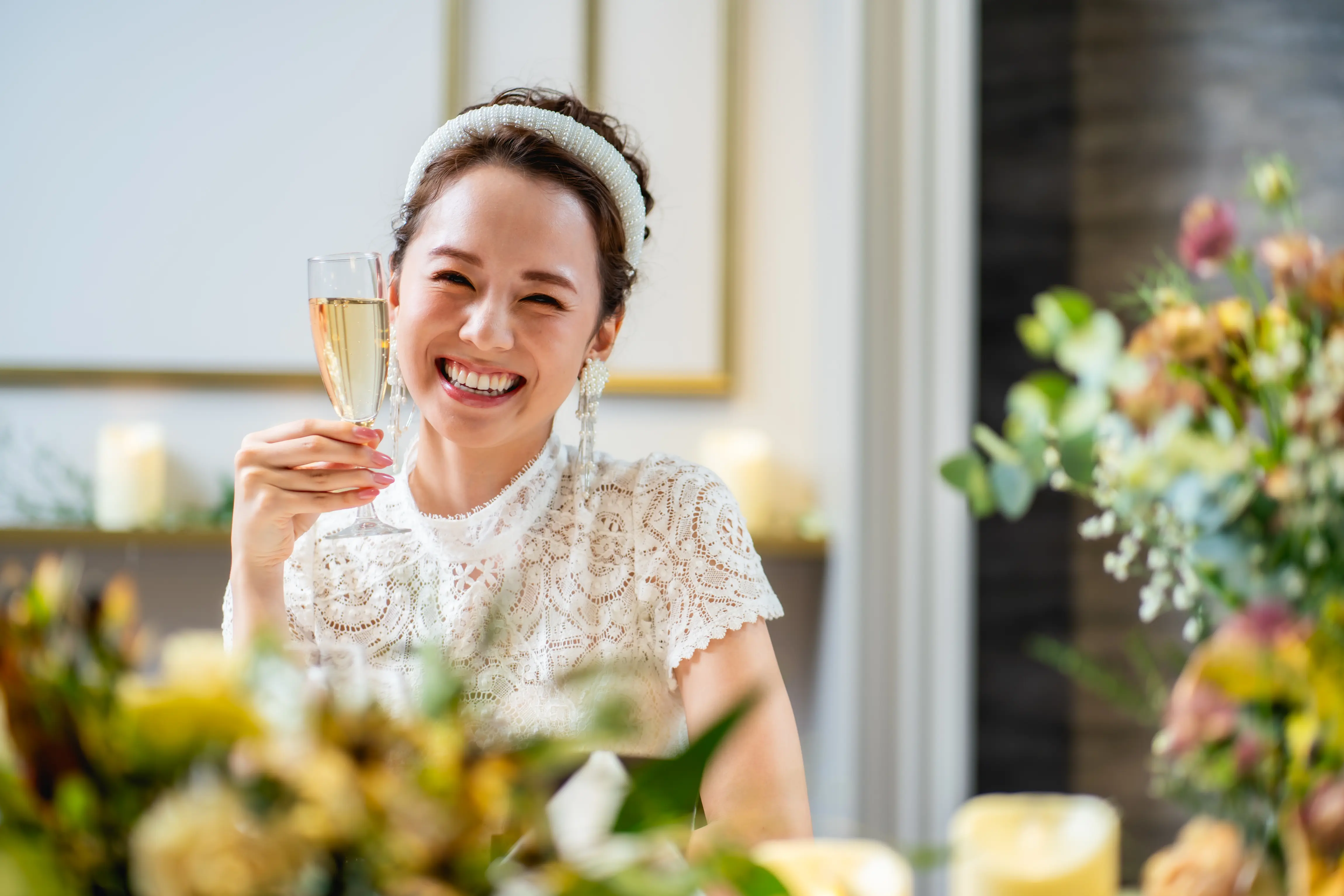 ＊賢い花嫁様に＊高クオリティ低コストといえばマリーグラン赤坂＊゜∴　→実際の花嫁様の声