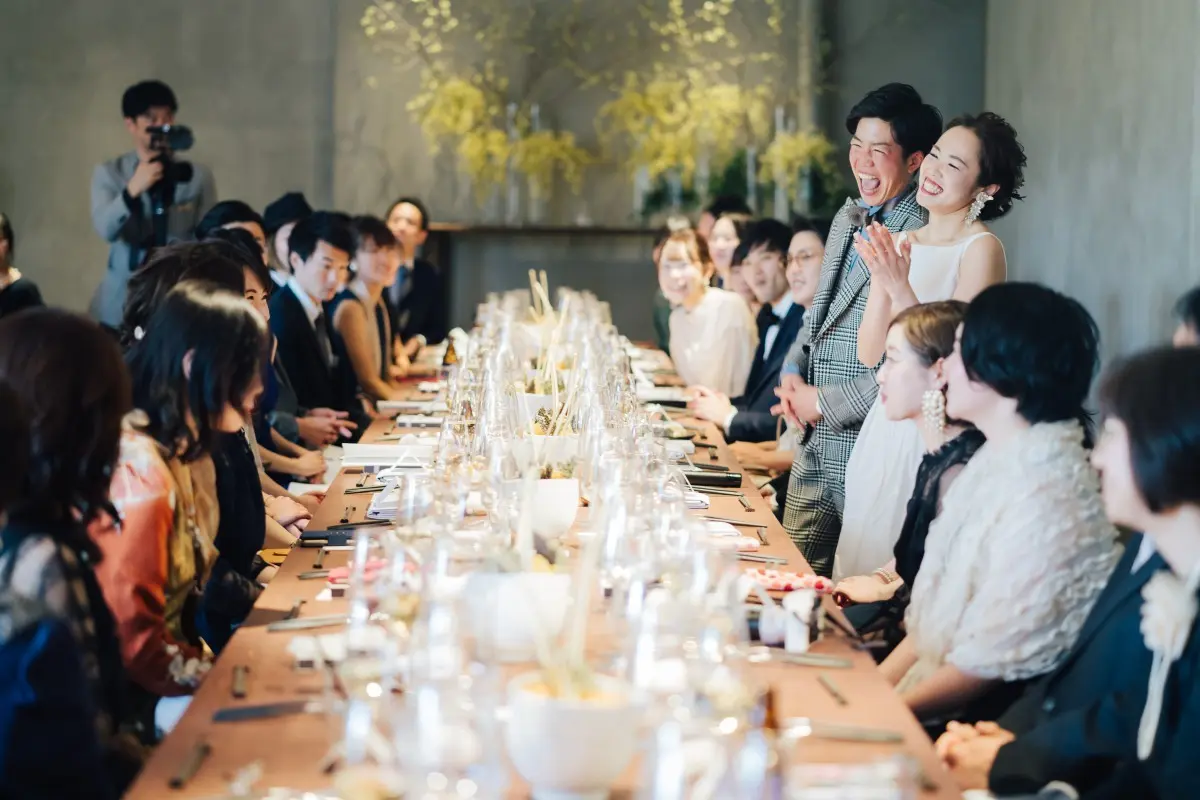 【人想いに、結婚式をしよう。】なによりもゲストを大切にするおふたりが選ぶ場所