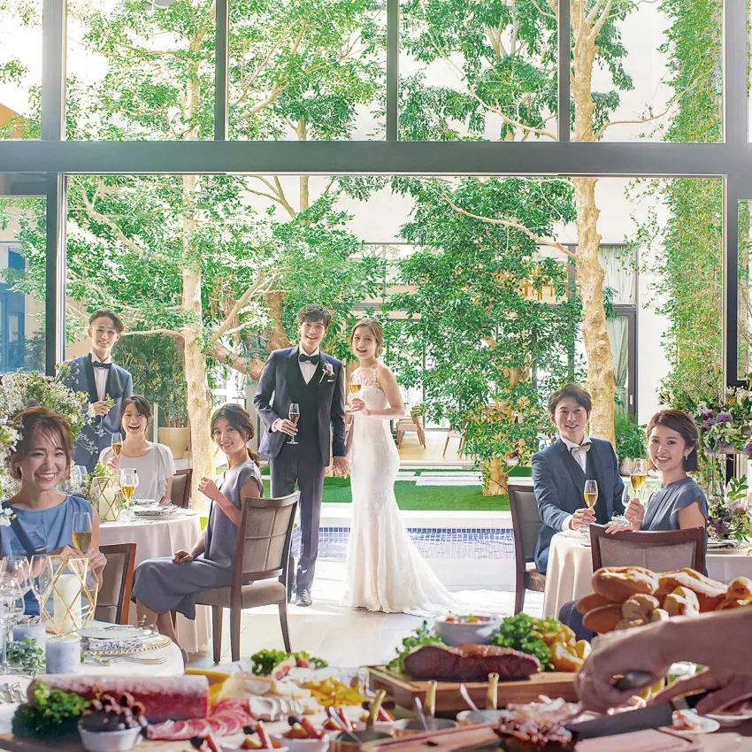 1軒目来館がお得！【最大150万優待×来館ギフト5万】天井高7mのチャペルは圧巻＊豪華無料試食も！