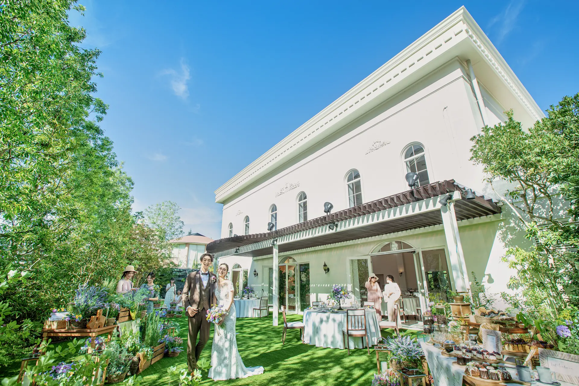 【親御様も安心】上質な貸切邸宅とおもてなし。ゲストに好評の「和洋折衷」で感謝を