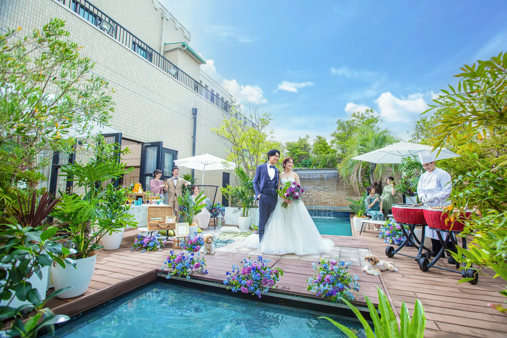 ゲストが参列しやすい「新山口駅前」の貸切空間♪移動の負担がなく全天候型で快適な結婚式をフェアでご紹介